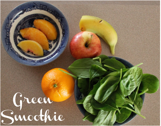 green smoothie ingredients | Atwell Adventures