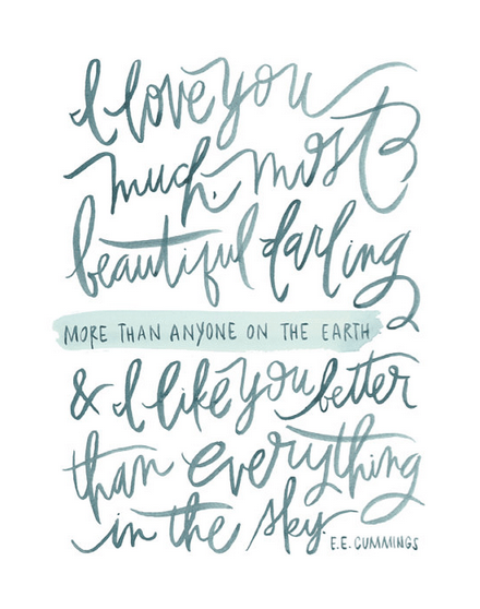 ee cummings i love you