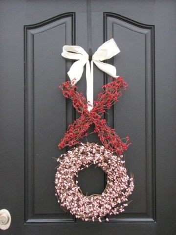 valentines wreath